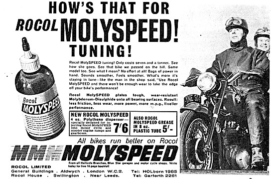 Rocol Molyspeed Oil Additive                                     