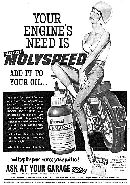 Rocol Molyspeed Oil Additive                                     