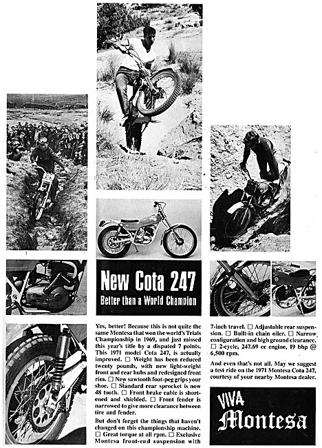 1971 Montesa Cota 247                                            