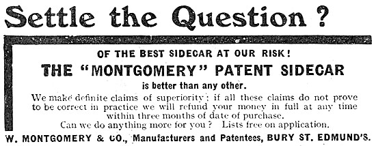 Montgomery Sidecars                                              