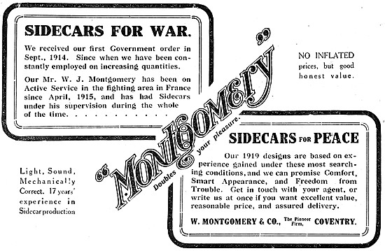 Montgomery Sidecars                                              