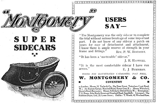 Montgomery Sidecars                                              