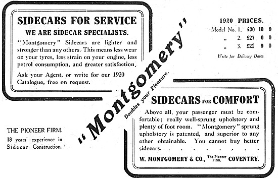 Montgomery Sidecars                                              