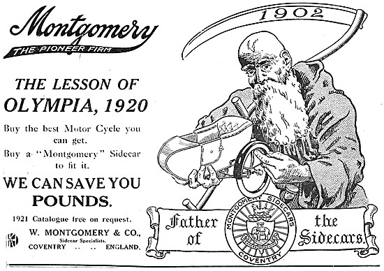 Montgomery Sidecars 1920                                         