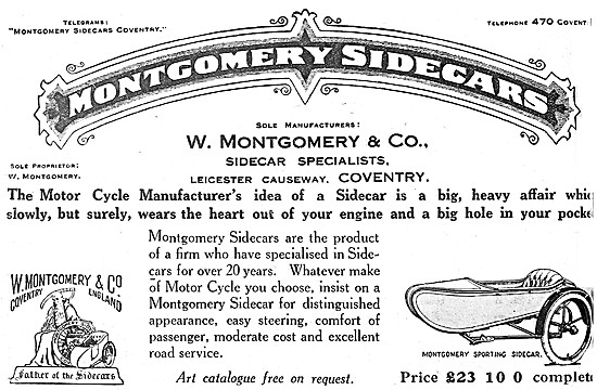 Montgomery Sidecars                                              