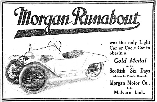 Morgan Runabout Light Car 1920                                   