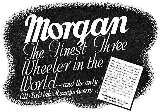 Morgan Three Wheeler Cars                                        