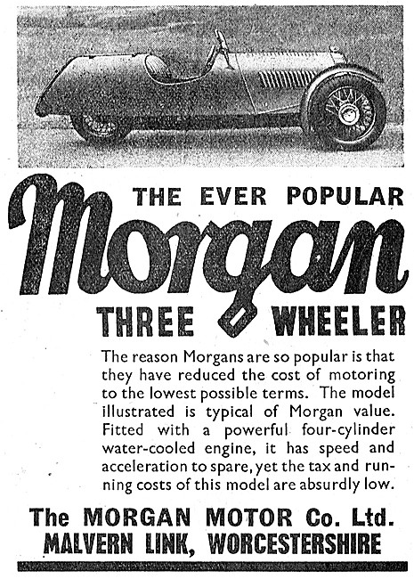 1944 Morgan Three Wheeler                                        