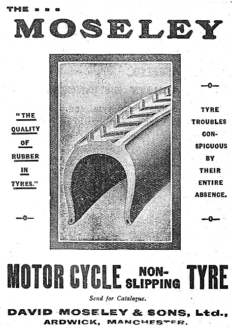 Moseley Float-On-Air Cushions - Moseley Motor Cycle Tyres        