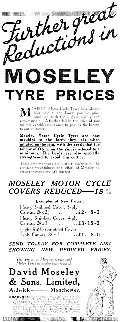 Moseley Float-On-Air Cushions - Moseley Tyres                    