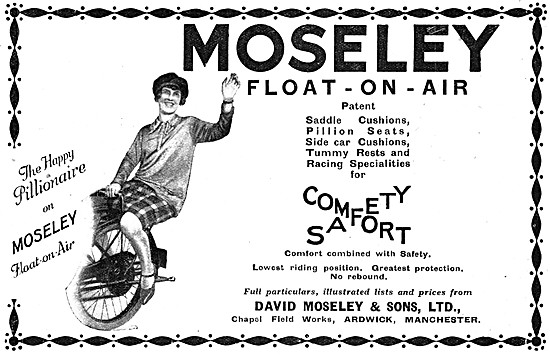 Moseley Float-On-Air Cushions - Moseley Seats                    