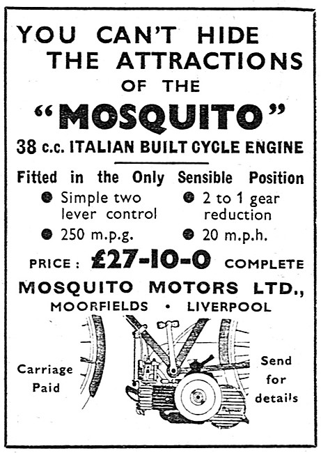 Mosquito Cycle Motor 38 cc                                       