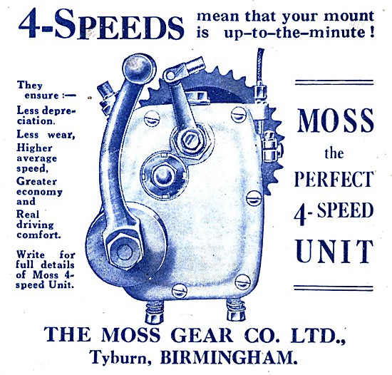 Moss 4-Speed Gear Unit                                           