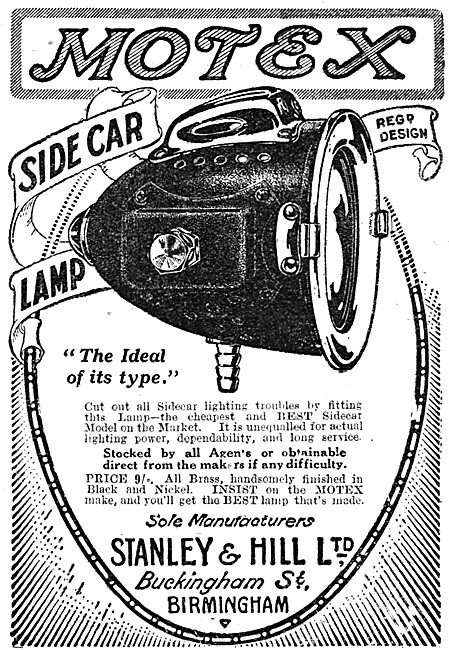 Motex Motor Sidecar Lamp                                         