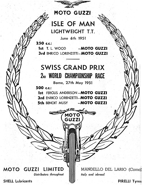 Moto Guzzi Motor Cycles                                          