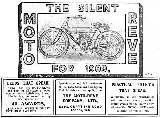 Moto-Reve Motor Cycles                                           