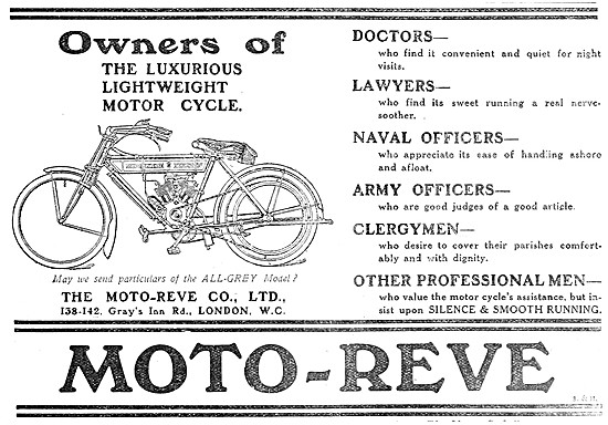 Moto-Reve Motor Cycles                                           