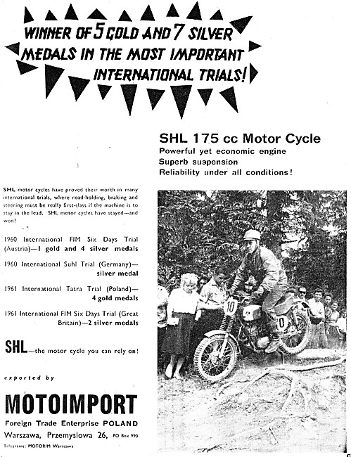SHL Motor Cycles                                                 