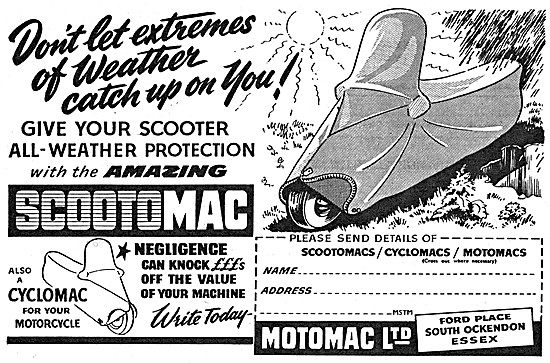 Cyclomac Protective Cover For Motor Cycles - Scootomac Covers    