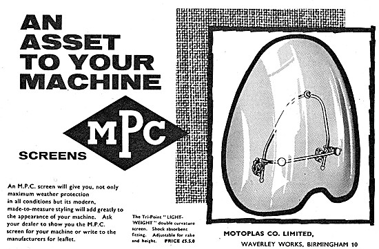 MPC Motoplas Fairings & Windscreens                              