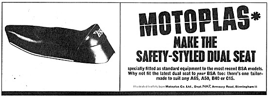 MPC  Motoplas Safety-Styled Dual Seat                            