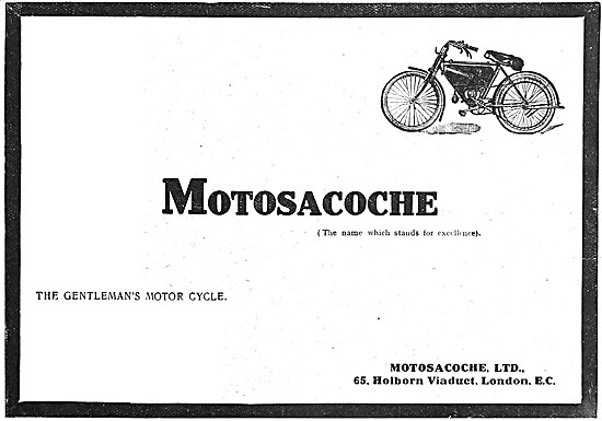 Motosacoche Motor Cycles                                         