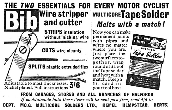 Multicore Solders & Wire Cutting Tools - BIB Wire Stripper       