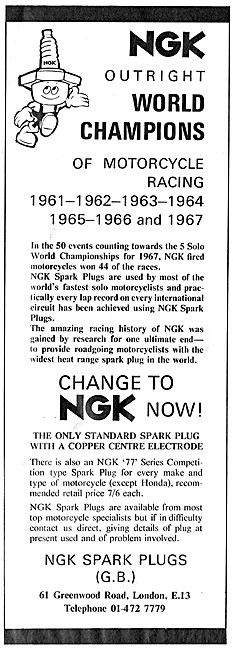 NGK Spark Plugs                                                  