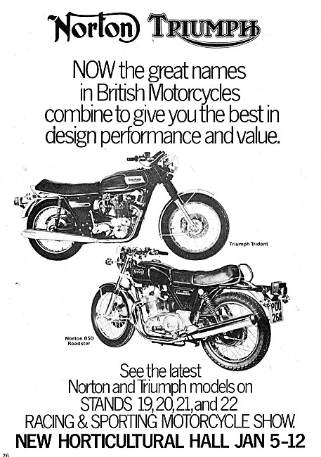 Triumph Motorcycles - Norton Motorcycles - NVT Motorcycles       