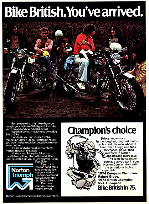 Triumph Motorcycles - Norton Motorcycles - NVT Motorcycles       