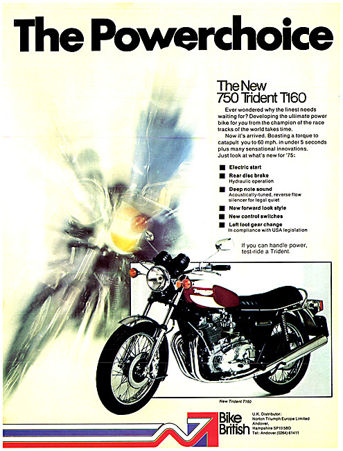 Triumph Trident T160 -  NVT Motorcycles                          