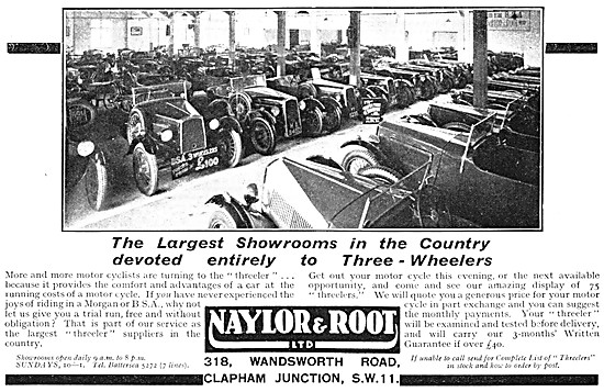 Naylor & Root Motor Cycle & Three Wheeler Sales & Service        