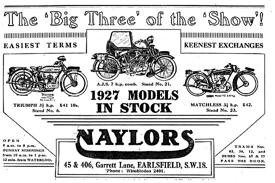 Naylors Motorcycle Sales & Service                               