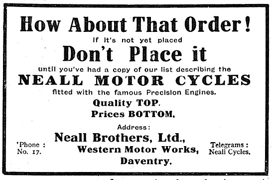 Neall Motor Cycles                                               