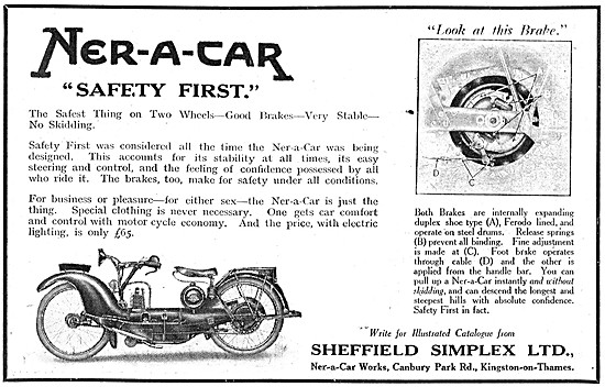 1923 Ner-A-Car Motorcycle                                        
