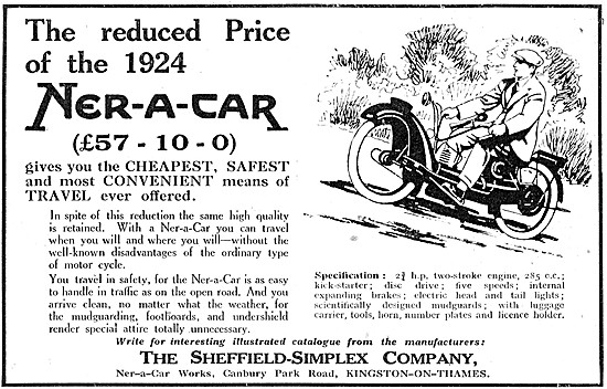 1923 2.75 hp 285 cc Ner-A-Car                                    