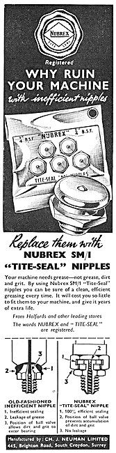 Neuman Tite-Seal Grease Nipples                                  