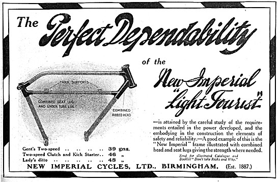 New Imperial Motor Cycles                                        