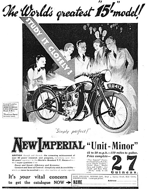1932 New Imperial Unit Minor                                     