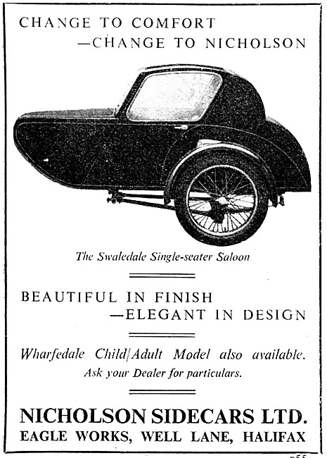 Nicholson Swaledale Sidecar                                      