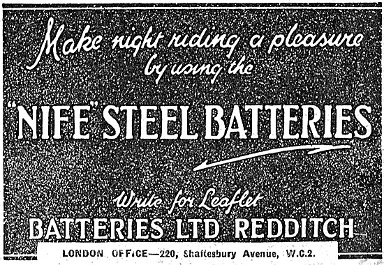 Nife Steel Batteries                                             