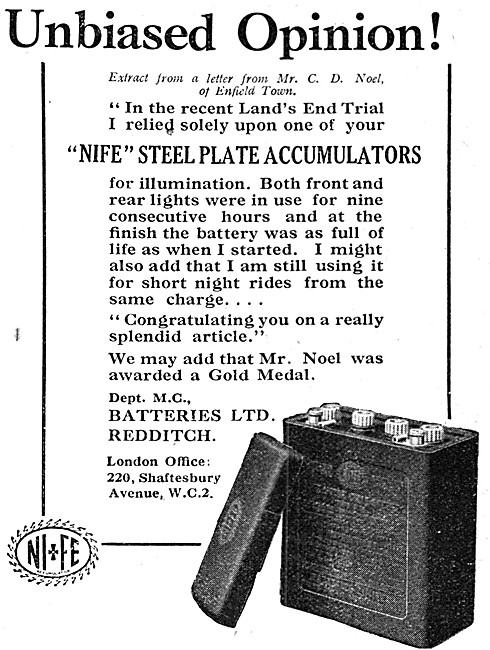Nife Steel Plate Accumulators                                    