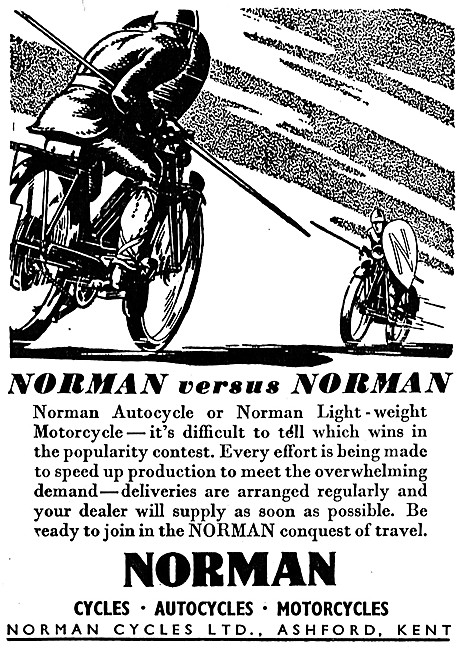 Norman Motor Cycles & Autocycles                                 