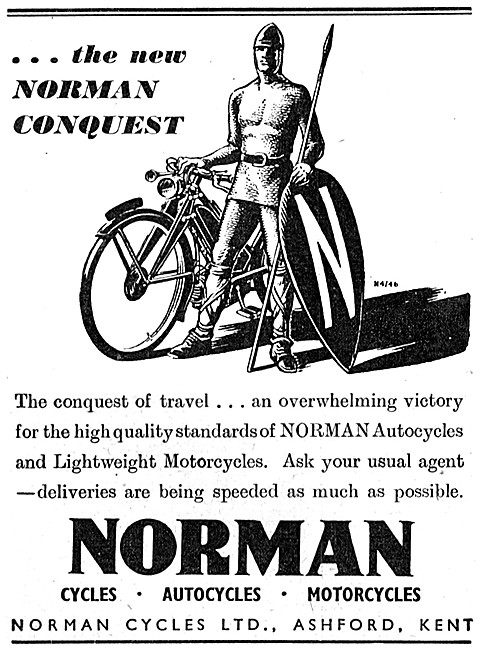 Norman Lightweight Motor Cycles - Norman Autocycles              