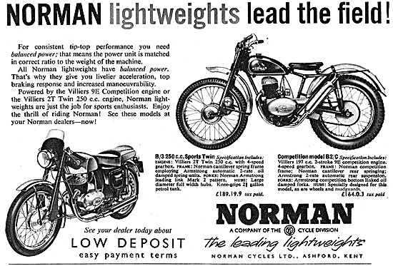 Norman B/3 Sports Twin - Norman B/2C Competition                 