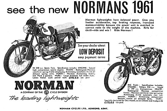 Norman B4 250 Sports Twin - Norman B4C Trials                    