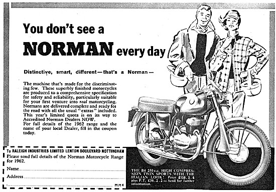 Norman B4 250cc Sports Twin                                      