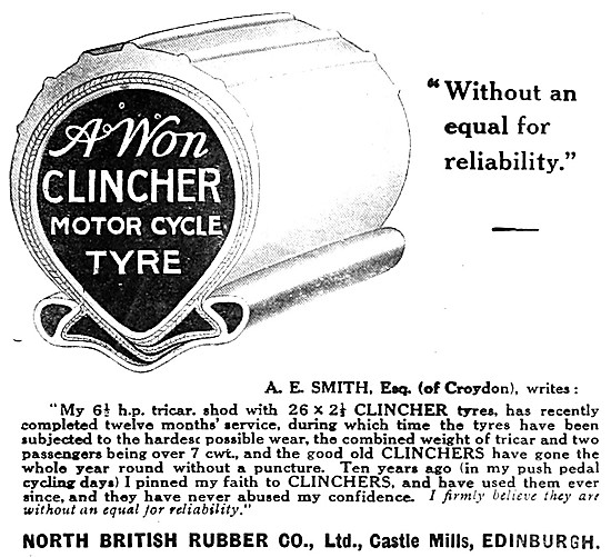 North British Clincher Motorcycle Tyres                          