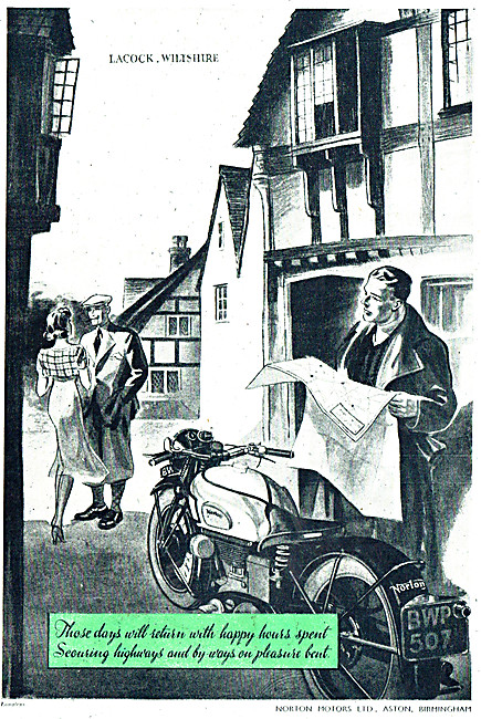 1942 Norton Motorcycles                                          