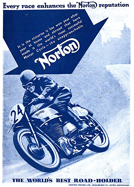 Norton Motor Cycles 1942                                         